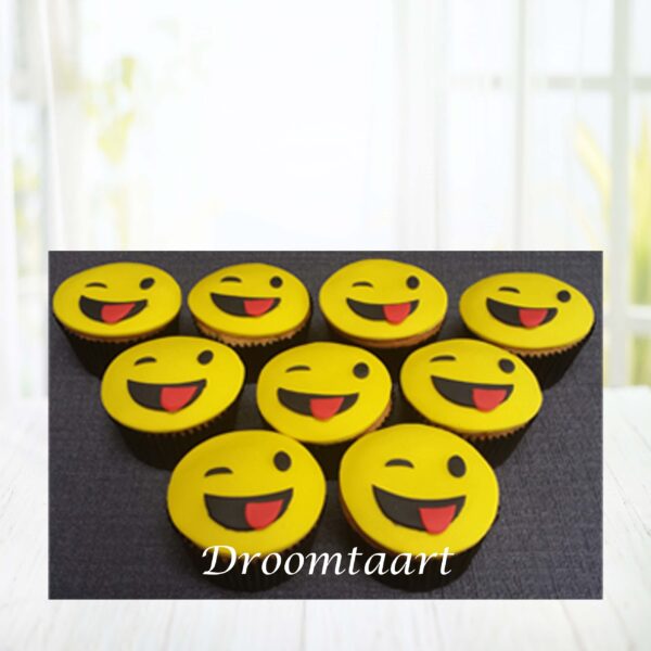 Droomtaart Cupcakes Emoticons