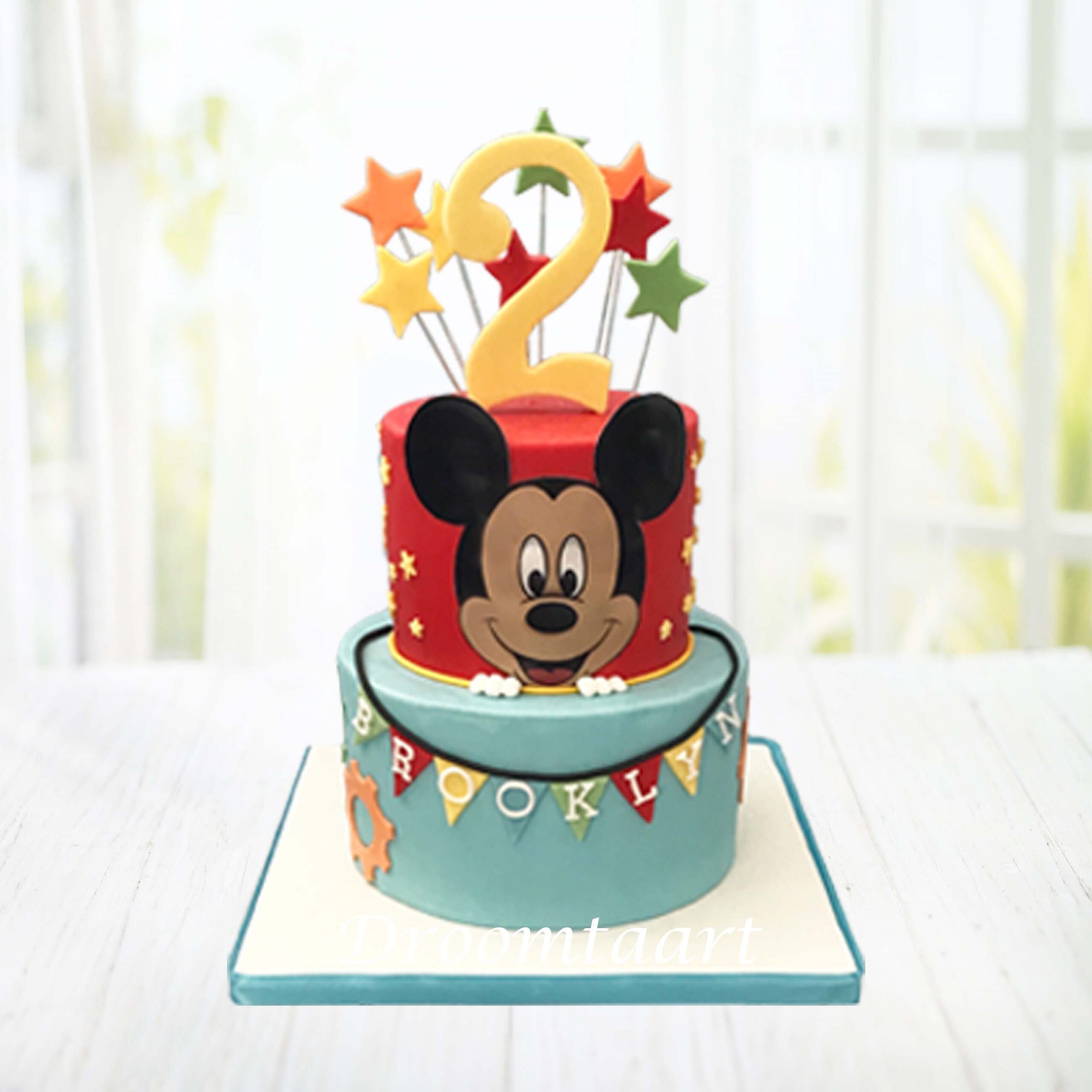 Pessimist Concentratie boezem Disney Mickey Mouse taart 2 - Droomtaart