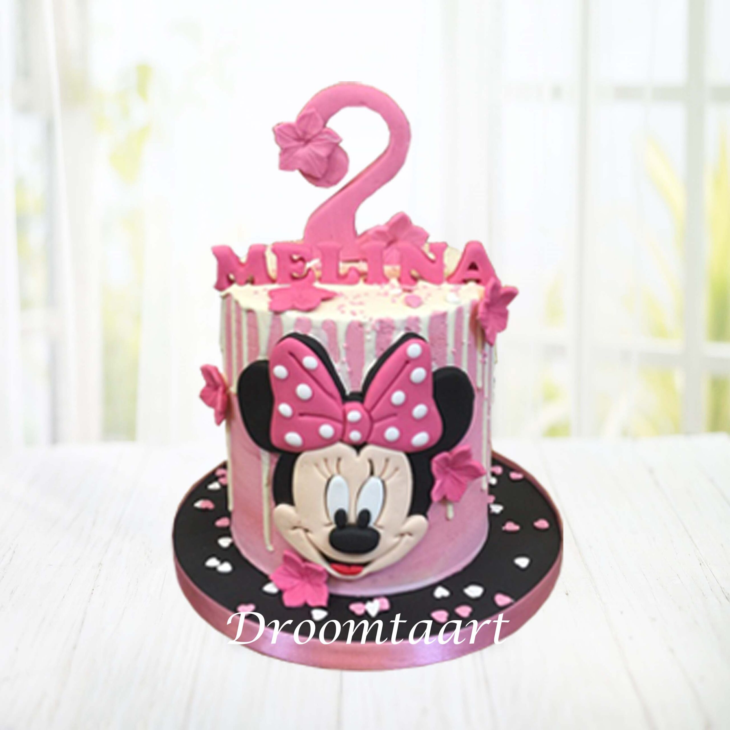 een miljard last Feest Disney Minnie Mouse taart 5 - Droomtaart