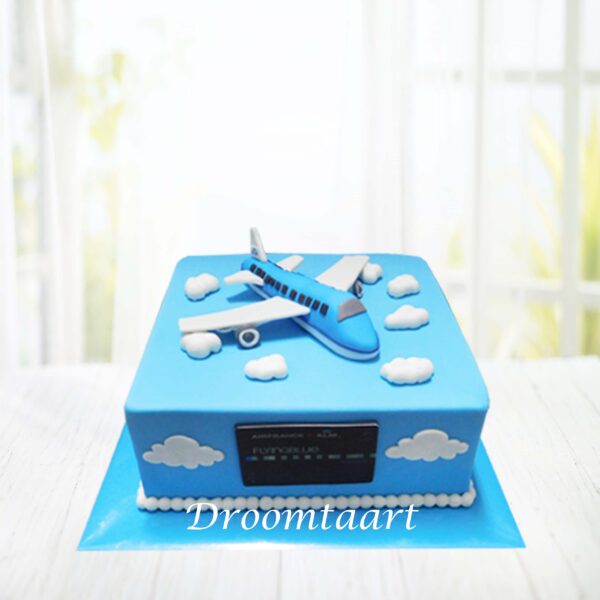 Droomtaart Vliegtuig taart KLM