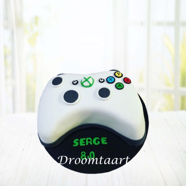 Droomtaart Xbox game controller taart