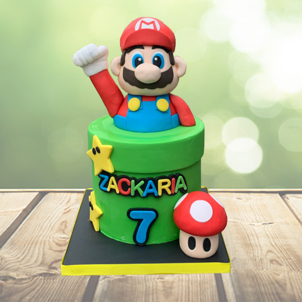 Super Mario taart 3