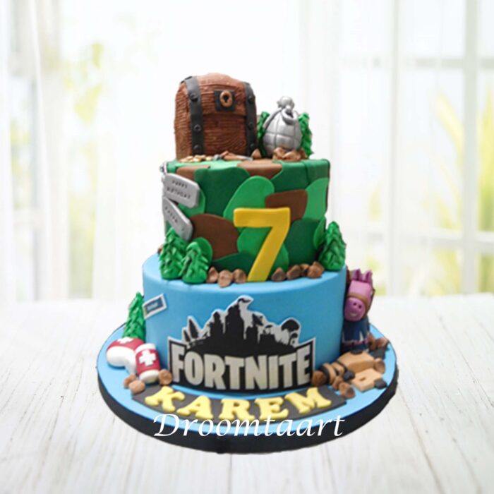 Fortnite taart 2 - Afbeelding 1
