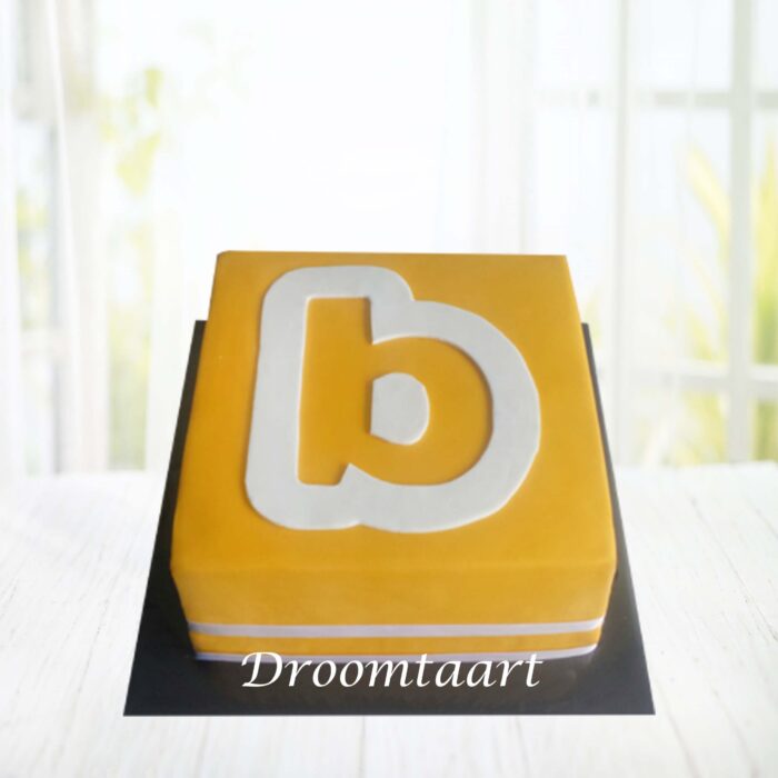 Logo taart 1 laag 4 - Afbeelding 1