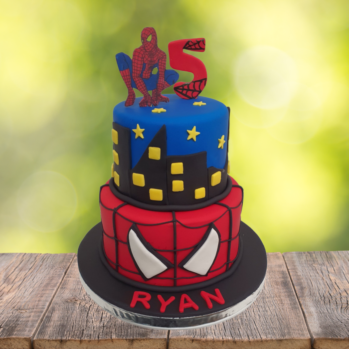 Spiderman taart 5 (2D figuur) - Afbeelding 1
